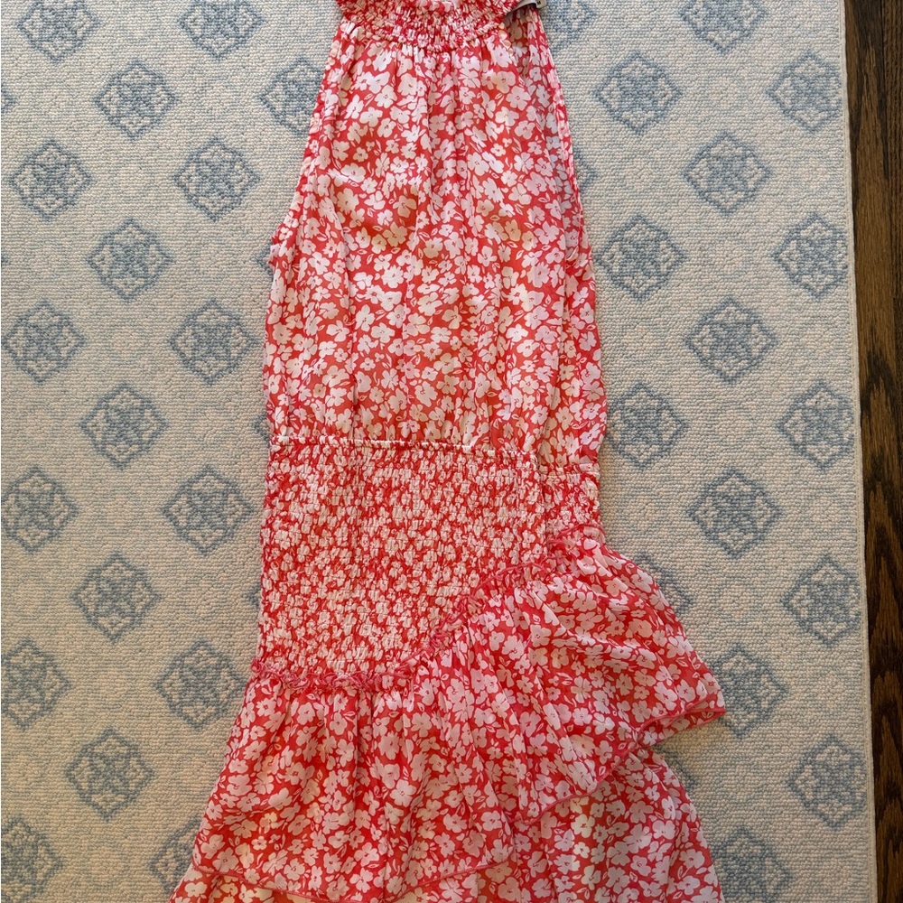 TAROO Floral Red and White Dress